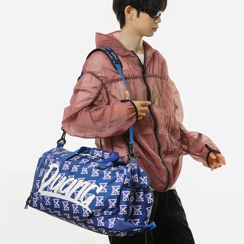 YUANTUZHE Nylon Travel Bag Unisex Multicolor-4