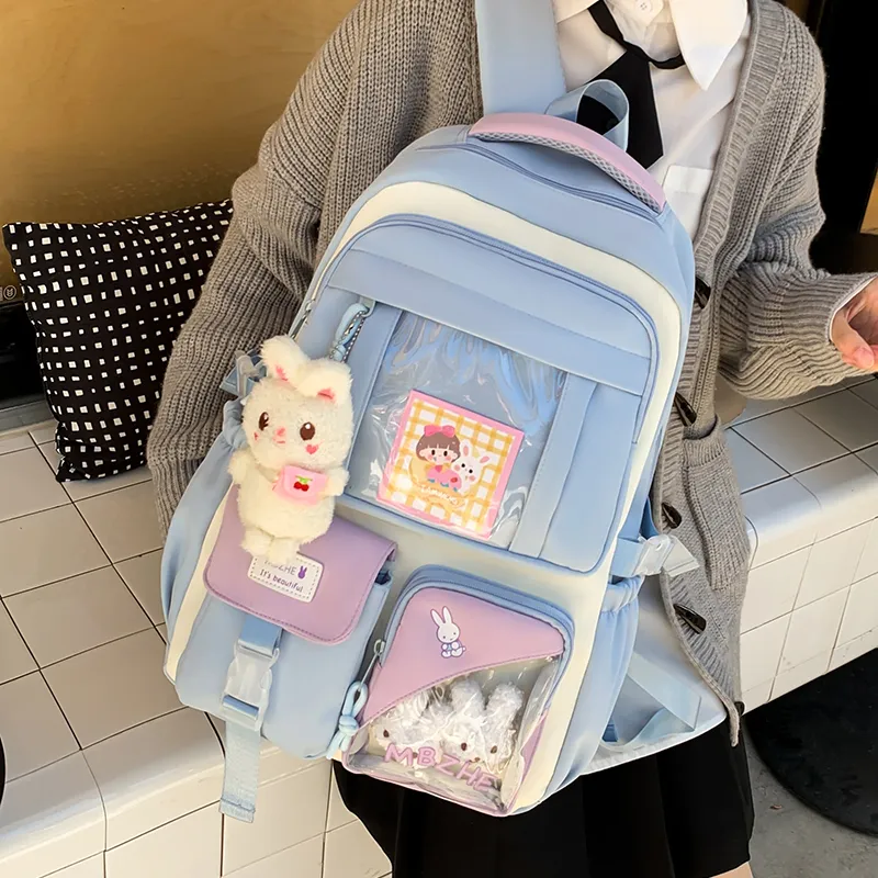YUANTUZHE Canvas Canvas Bag Backpack Regular Women's Multicolor-5
