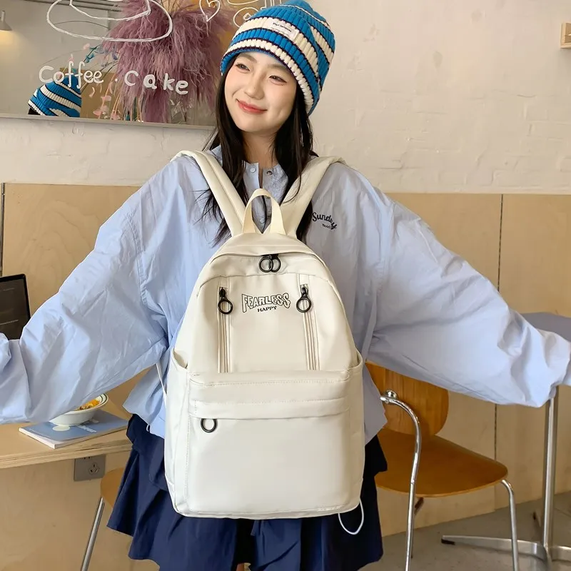 YUANTUZHE Composite Cloth Backpack Unisex Multicolor-12