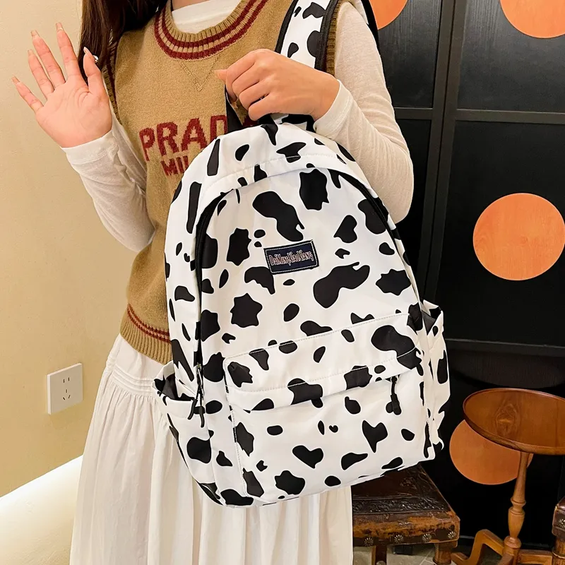 YUANTUZHE Canvas Backpack Regular Women's Multicolor-16