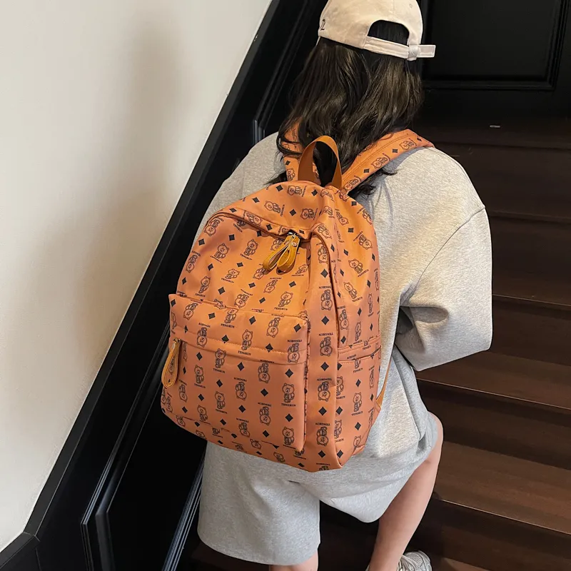 YUANTUZHE Fabric Large Capacity Backpack Regular Women's Multicolor-6