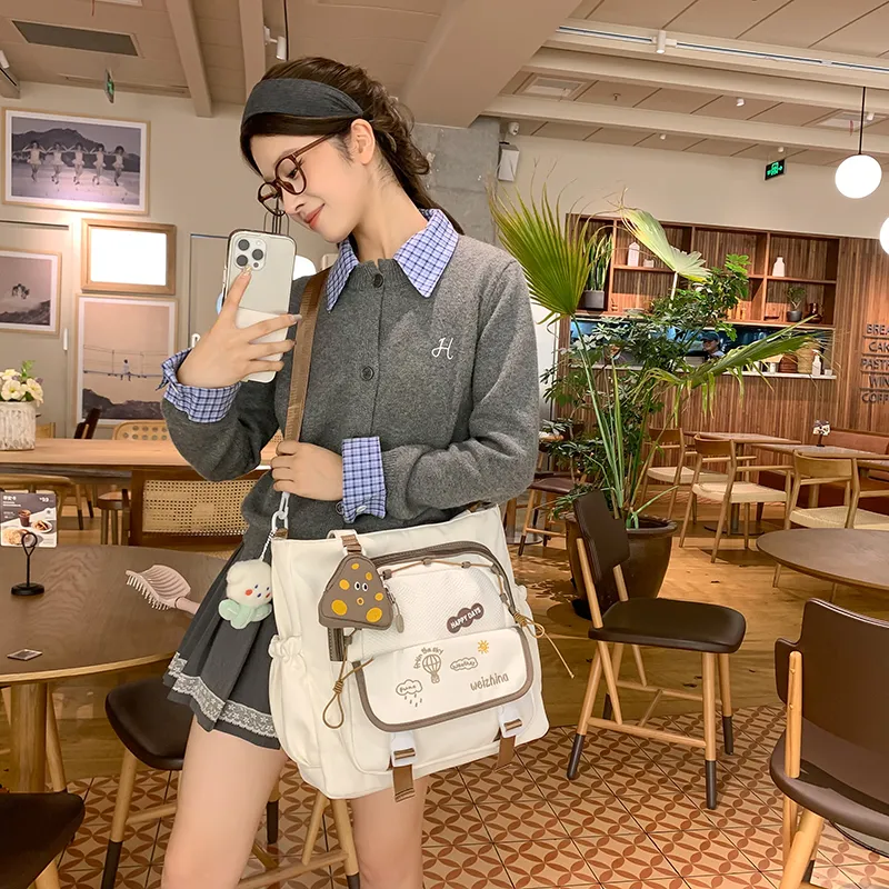 YUANTUZHE Nylon Crossbody Bag Women's Multicolor-3