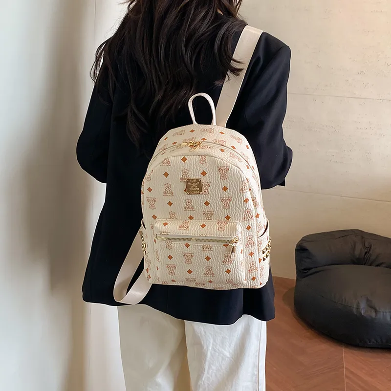 YUANTUZHE PU Backpack Women's Multicolor-17