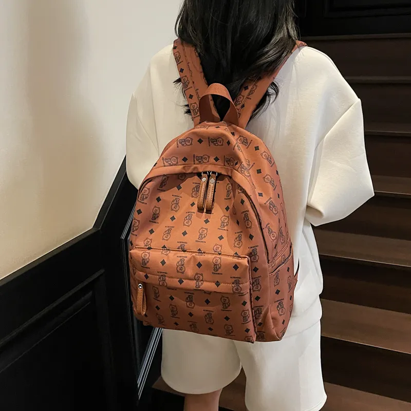 YUANTUZHE Fabric Large Capacity Backpack Regular Women's Multicolor-18