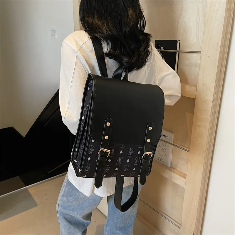 YUANTUZHE PU Backpack Women's Multicolor-8