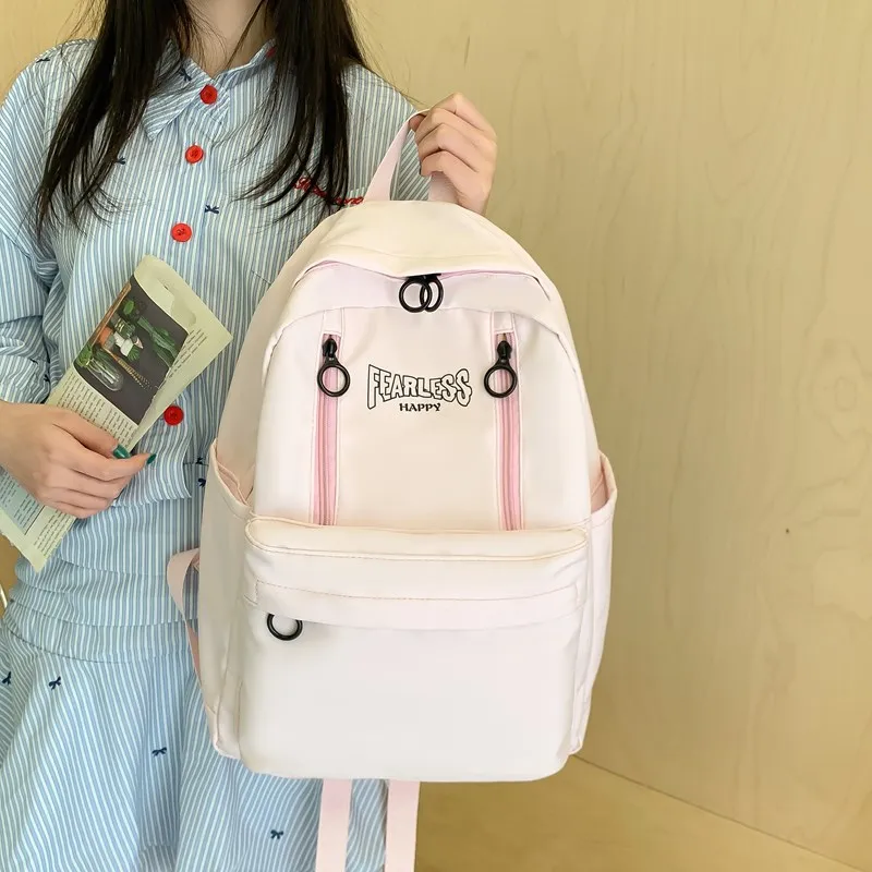YUANTUZHE Composite Cloth Backpack Unisex Multicolor-4