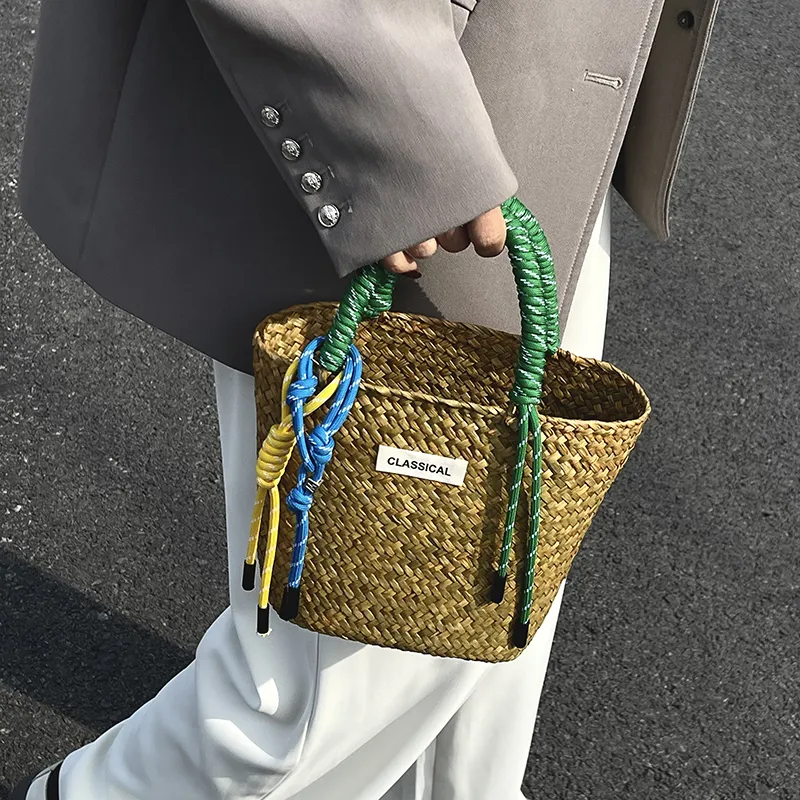 YUANTUZHE Woven Handbag Women's Multicolor-18