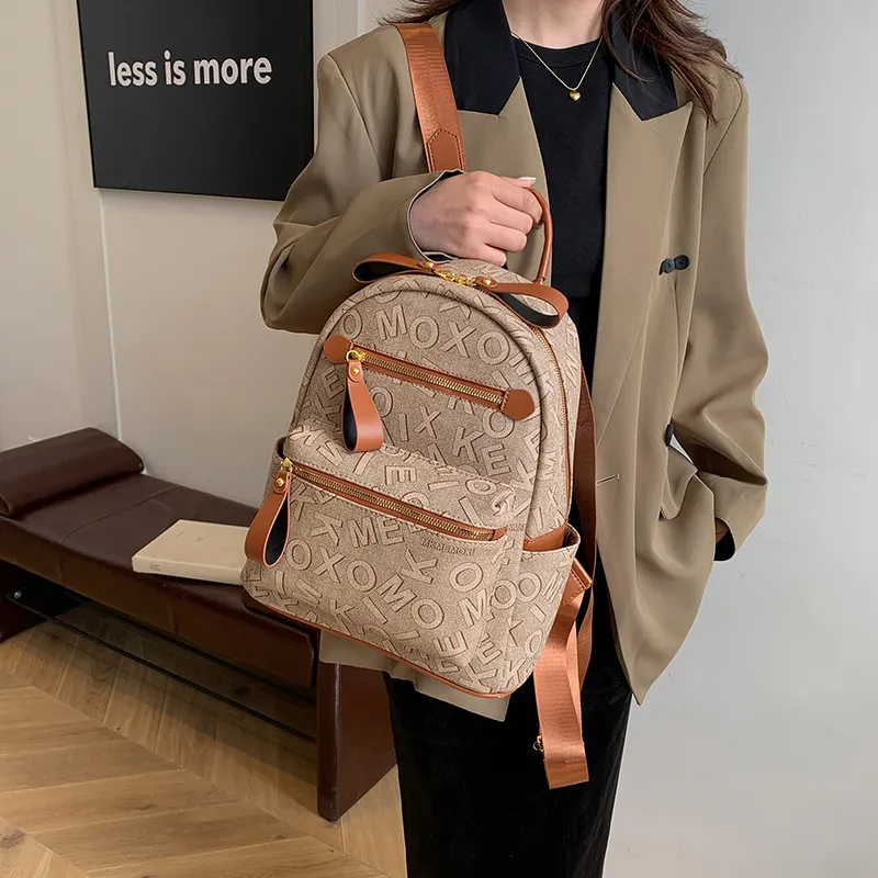 YUANTUZHE PU Backpack Regular Women's Multicolor-2