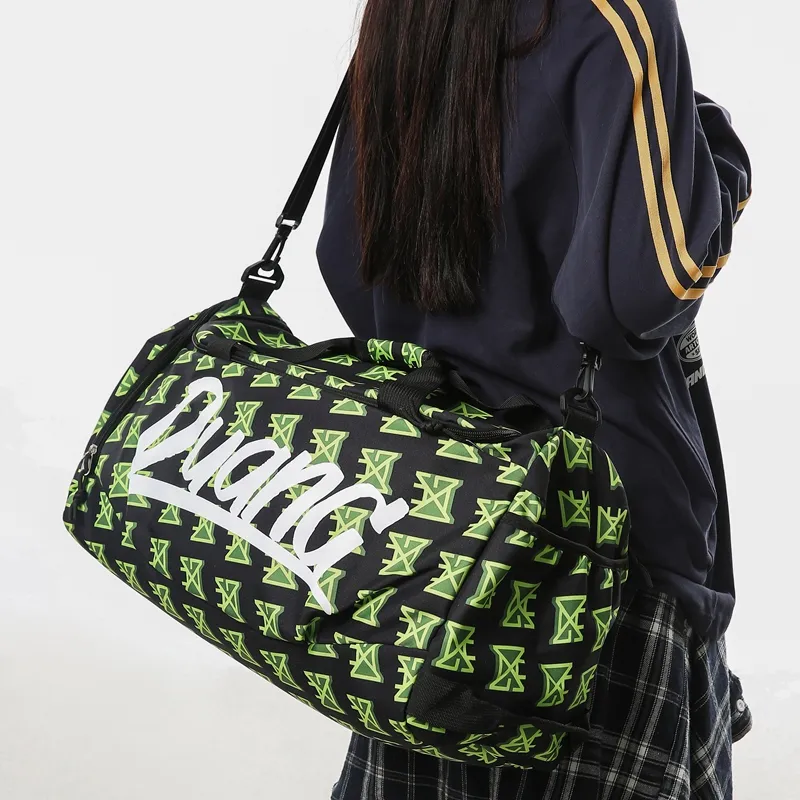 YUANTUZHE Nylon Travel Bag Unisex Multicolor-10
