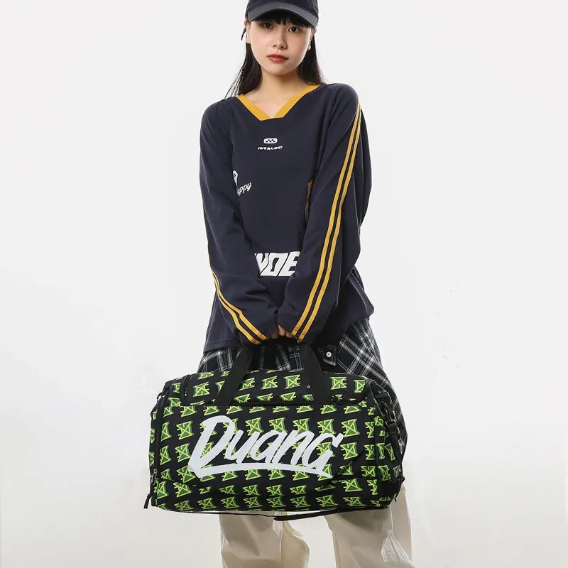 YUANTUZHE Nylon Travel Bag Unisex Multicolor-8