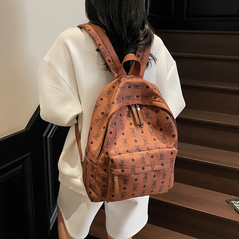 YUANTUZHE Fabric Large Capacity Backpack Regular Women's Multicolor-19