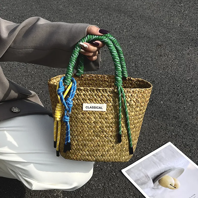 YUANTUZHE Woven Handbag Women's Multicolor-14