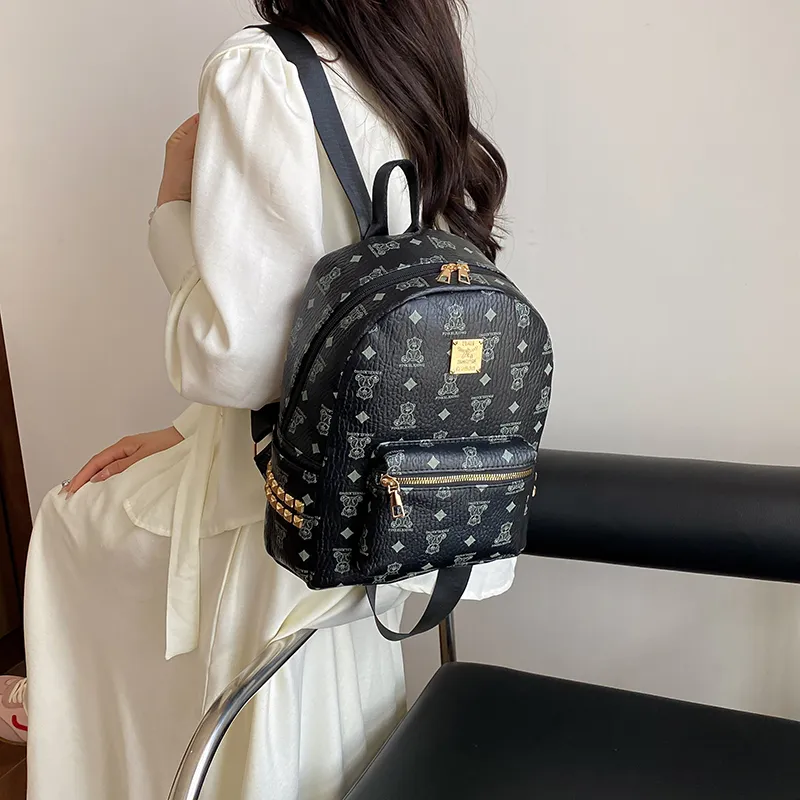 YUANTUZHE PU Backpack Women's Multicolor-9