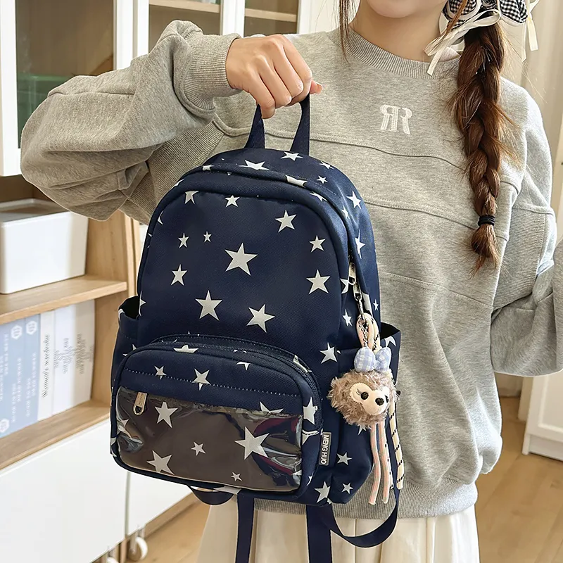 YUANTUZHE Cotton Backpack Women's Multicolor-5