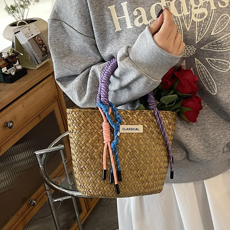 YUANTUZHE Woven Handbag Women's Multicolor-29
