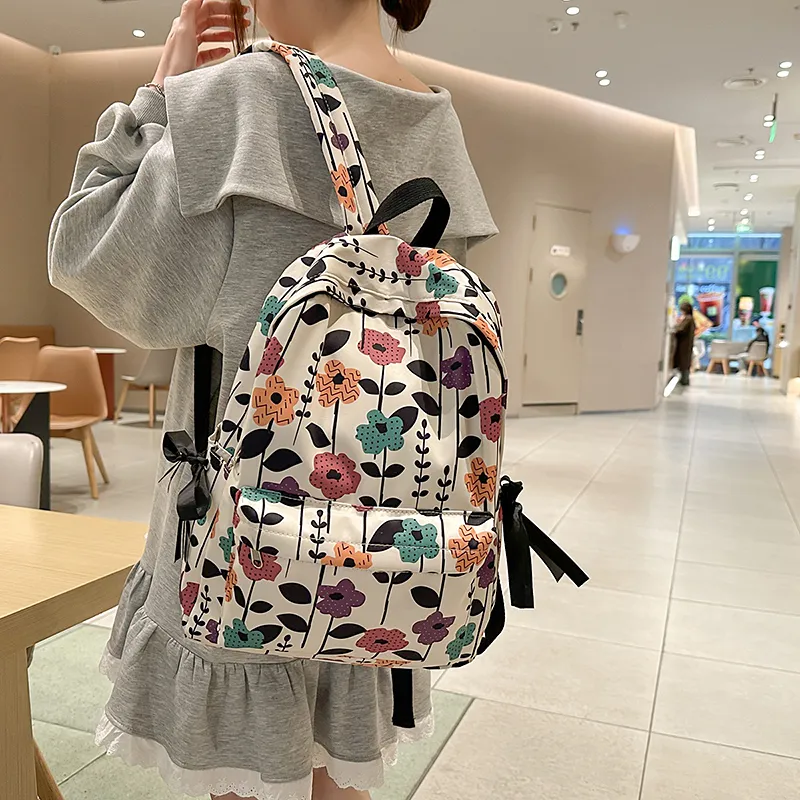 YUANTUZHE Nylon Backpack Women's Multicolor-2