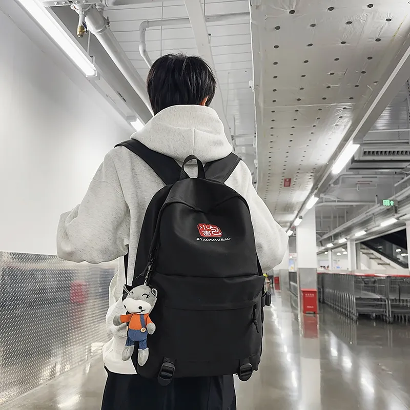 YUANTUZHE Nylon Backpack Regular Unisex Multicolor-2