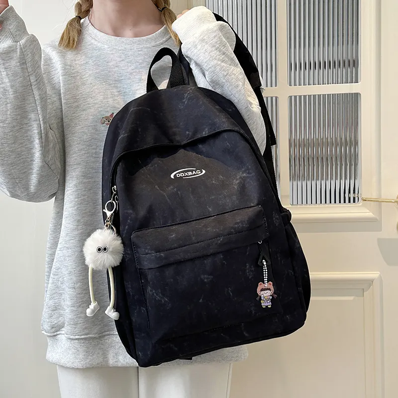 YUANTUZHE Nylon Backpack Regular Unisex Multicolor-17