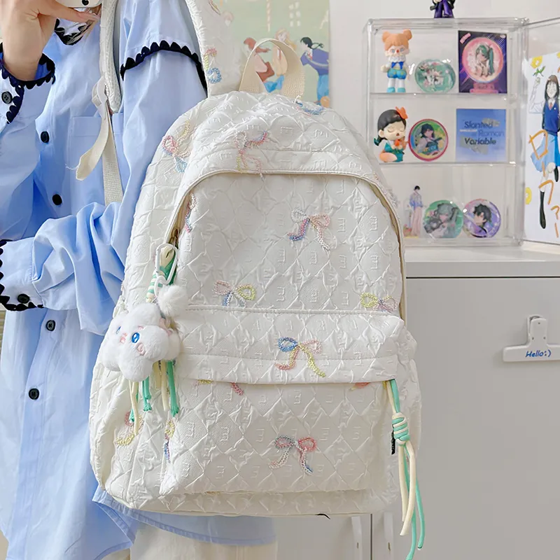 YUANTUZHE Nylon Backpack Women's Multicolor-3