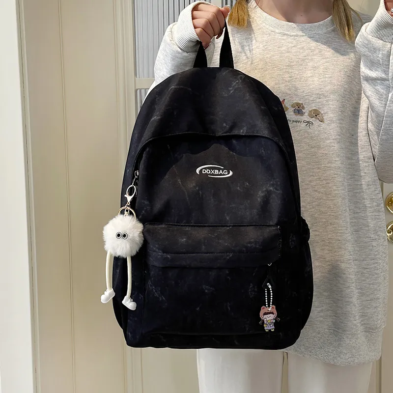 YUANTUZHE Nylon Backpack Regular Unisex Multicolor-18