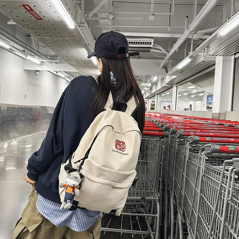 YUANTUZHE Nylon Backpack Regular Unisex Multicolor-9