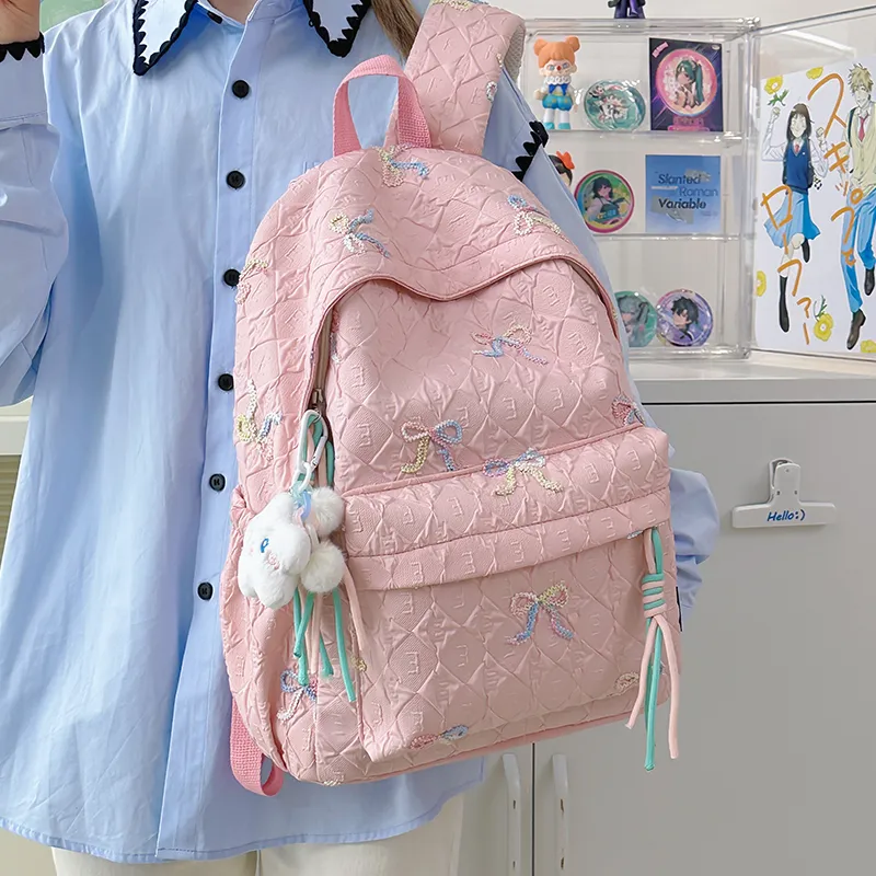 YUANTUZHE Nylon Backpack Women's Multicolor-21