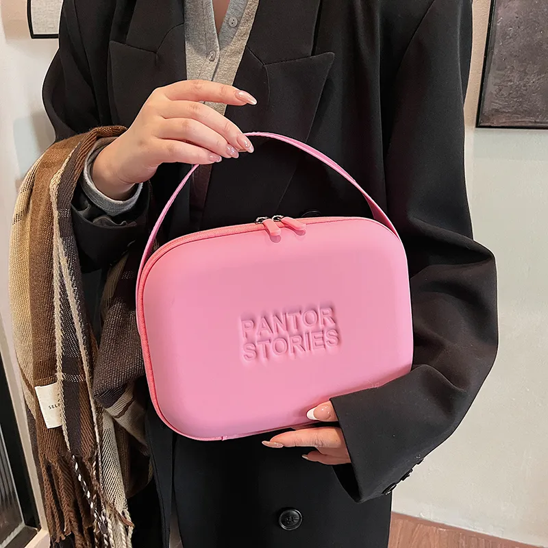 YUANTUZHE Silicone Makeup Bag & Travel Storage Bag Women's Yellow/Pink/Light Pink/Green-7