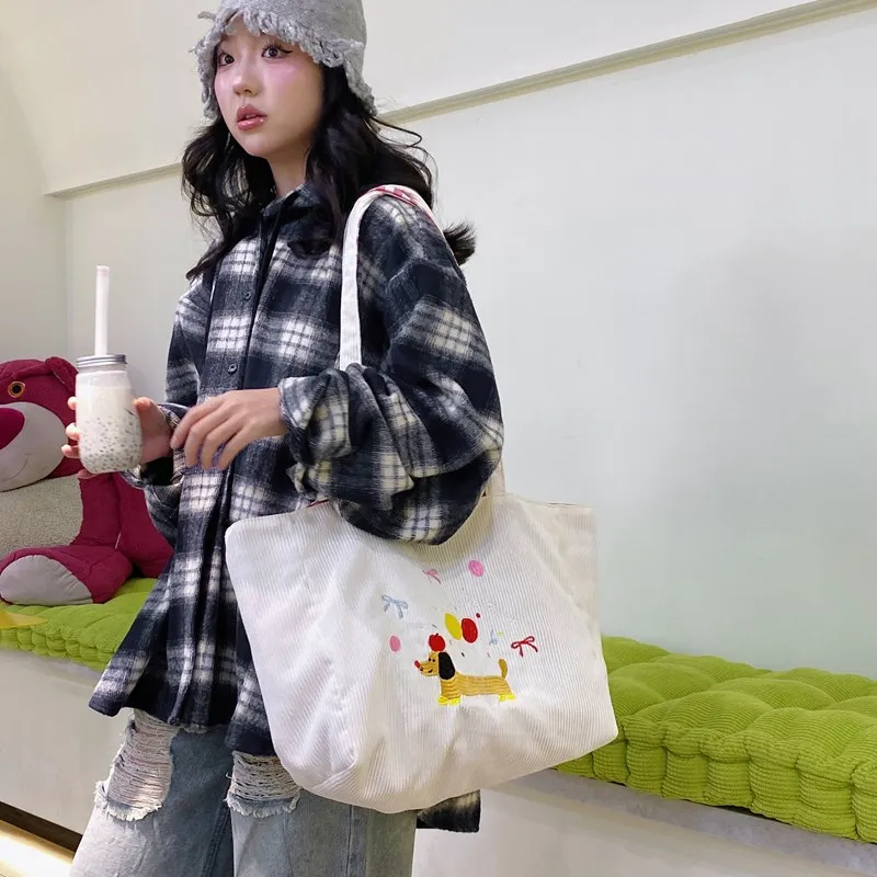 YUANTUZHE Strips Tote Bag Shopping Bag Shoulder Bags Women's Multicolor-7