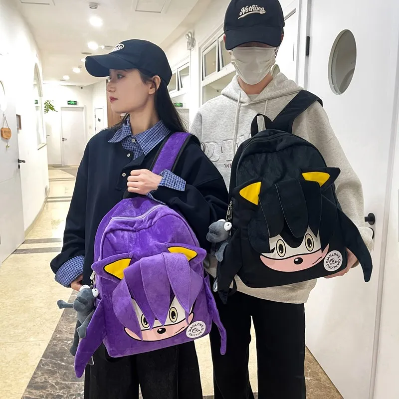 YUANTUZHE Plush Backpack Unisex Multicolor-10