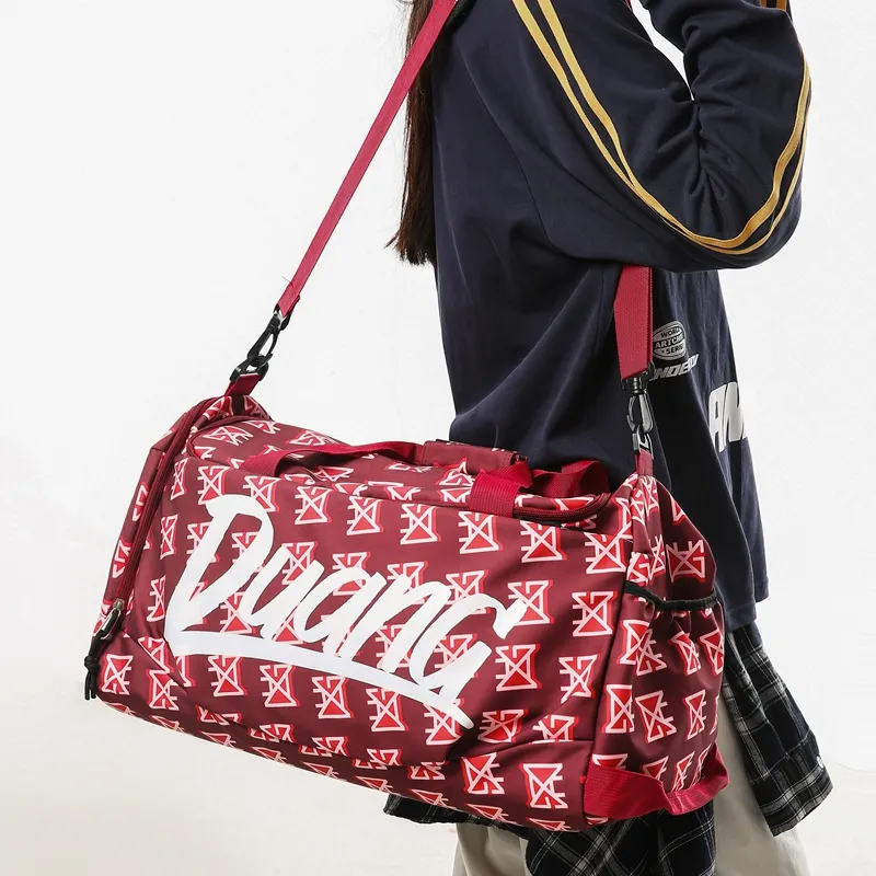 YUANTUZHE Nylon Travel Bag Unisex Multicolor-14