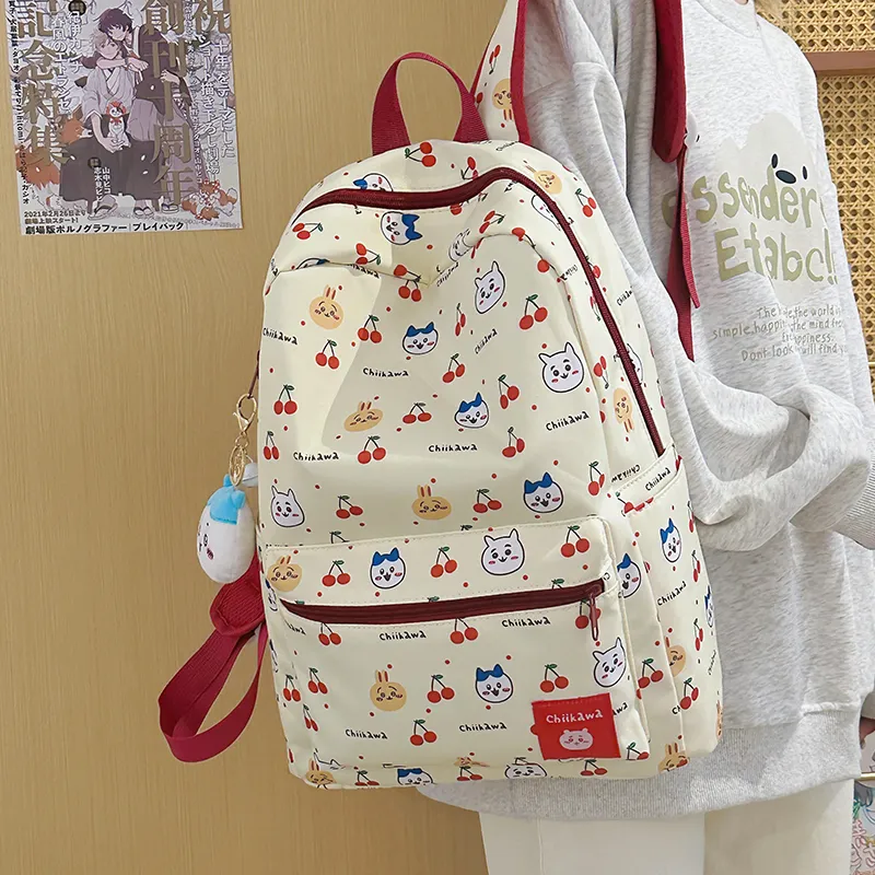 YUANTUZHE Nylon Backpack Women's Yellow-6