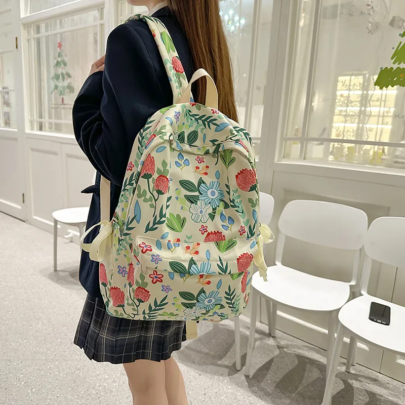 YUANTUZHE Nylon Backpack Women's Multicolor-7