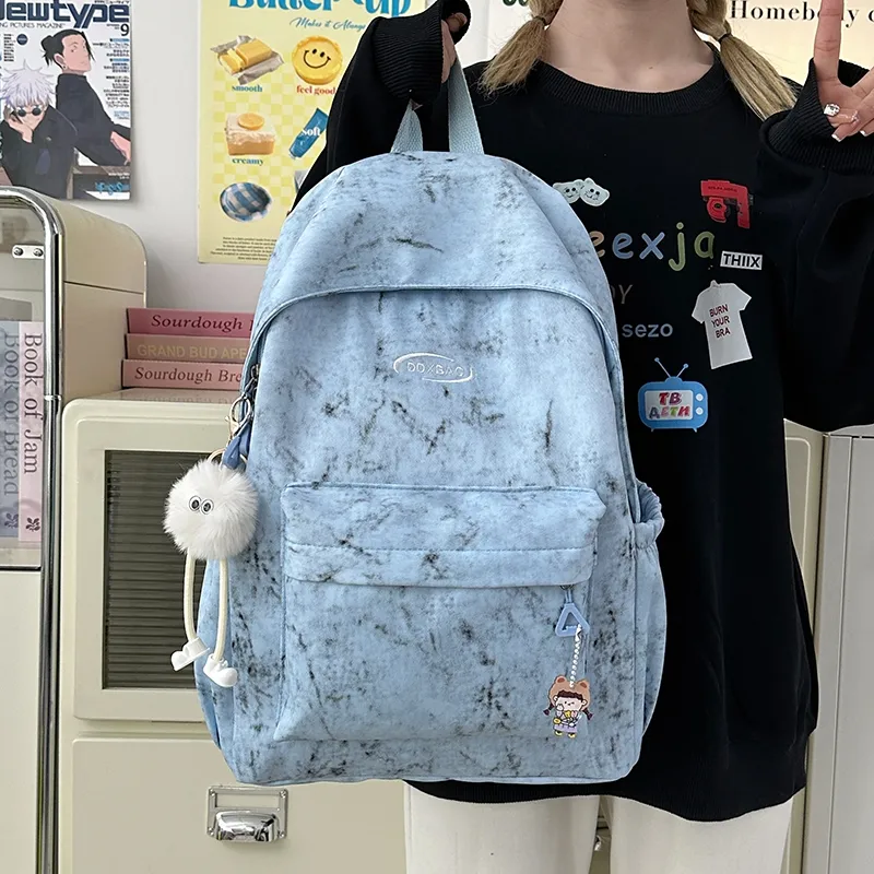 YUANTUZHE Nylon Backpack Regular Unisex Multicolor-6