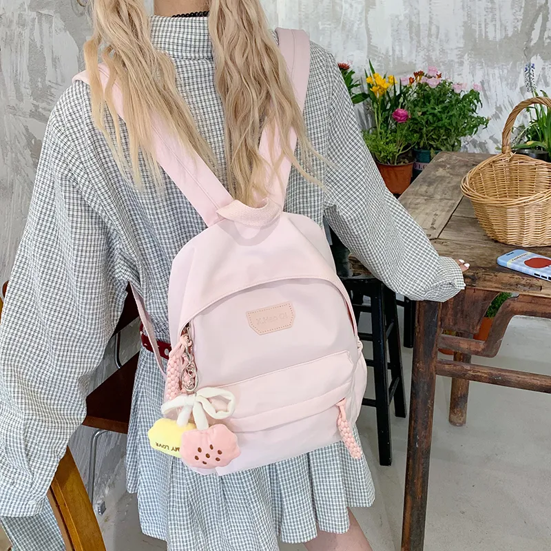 YUANTUZHE Nylon Fabric Backpack Women's Multicolor-5