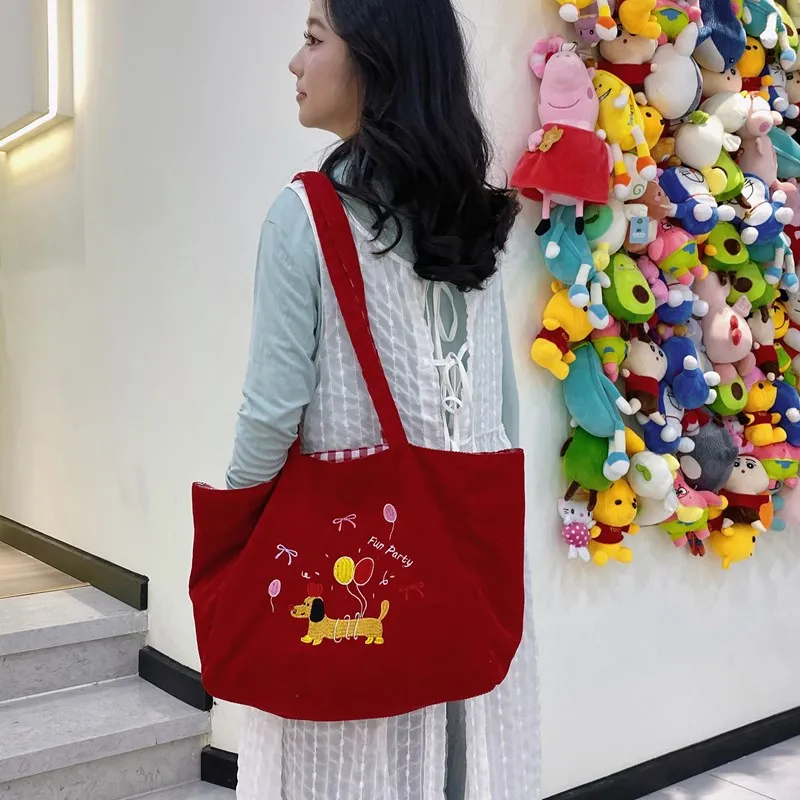 YUANTUZHE Strips Tote Bag Shopping Bag Shoulder Bags Women's Multicolor-3