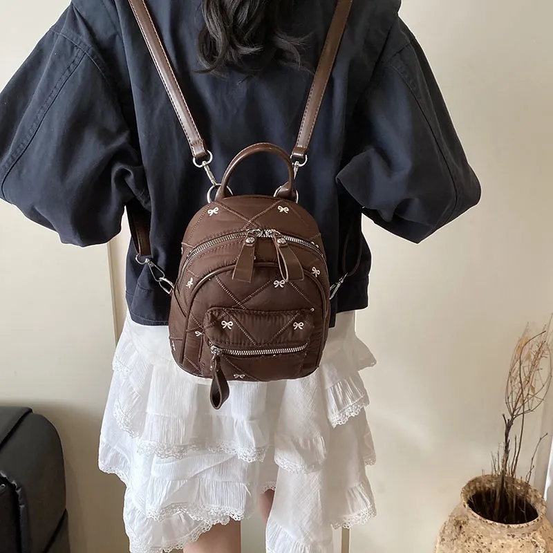 YUANTUZHE PU Backpack Small Size Women's Multicolor-9