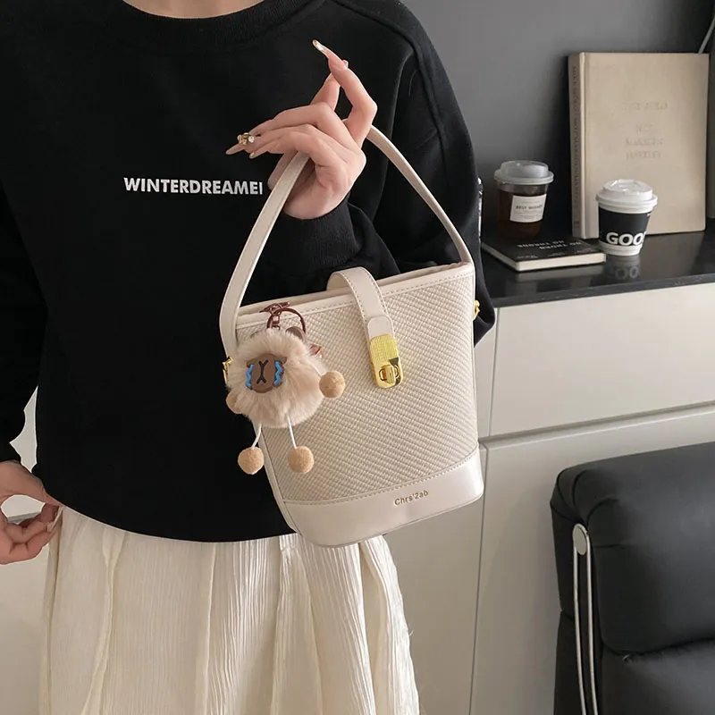 YUANTUZHE PU Bucket Bag Handbag Women's Multicolor-3