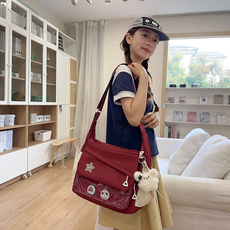 YUANTUZHE Cotton Crossbody Bag Women's Multicolor-7