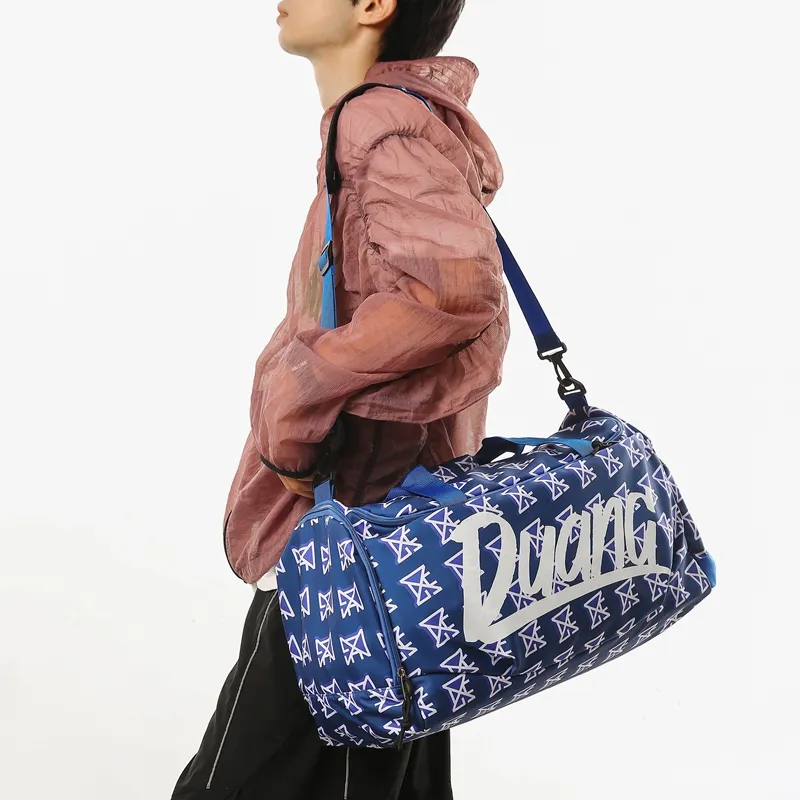 YUANTUZHE Nylon Travel Bag Unisex Multicolor-5