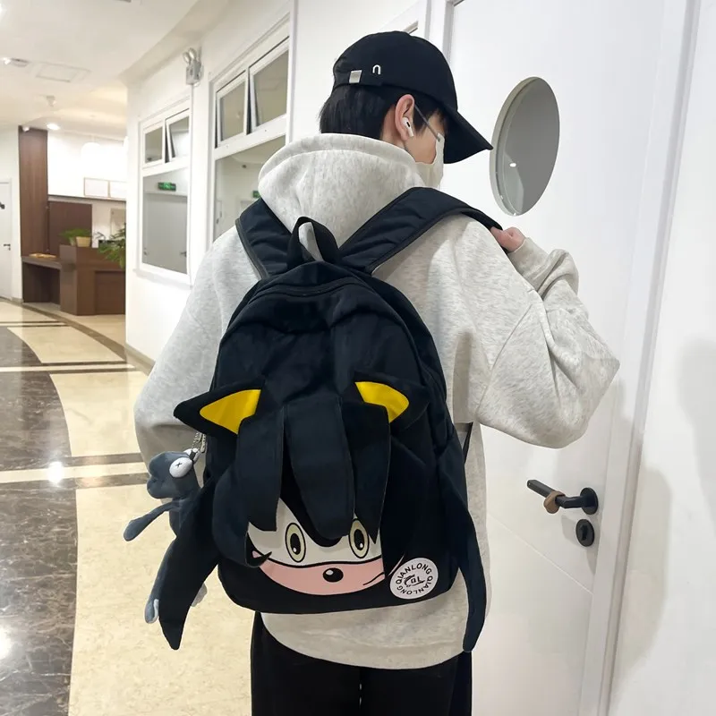 YUANTUZHE Plush Backpack Unisex Multicolor-17