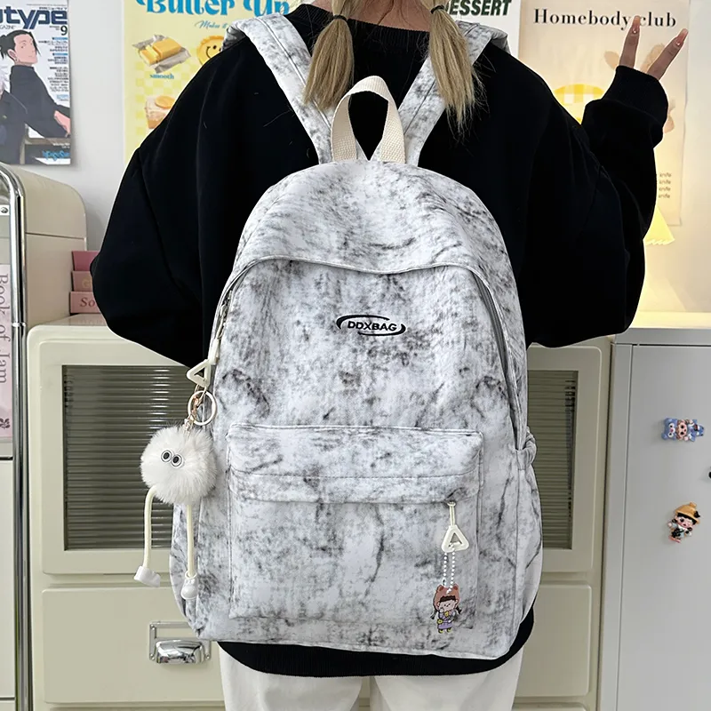 YUANTUZHE Nylon Backpack Regular Unisex Multicolor-2