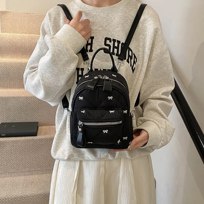 YUANTUZHE PU Backpack Small Size Women's Multicolor-12