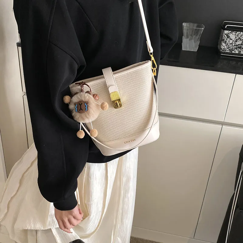 YUANTUZHE PU Bucket Bag Handbag Women's Multicolor-4