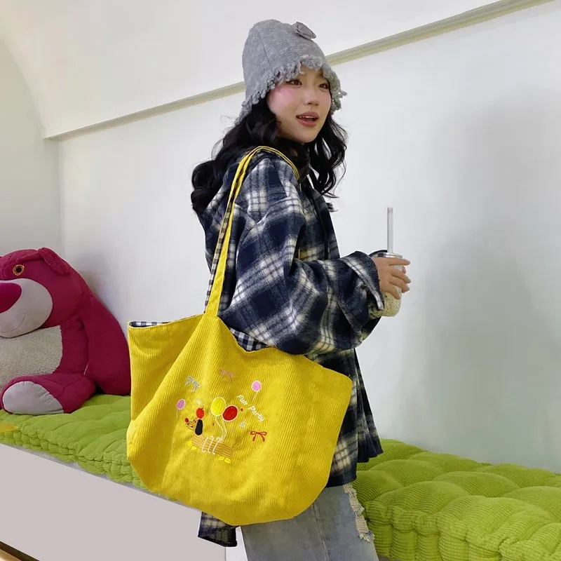 YUANTUZHE Strips Tote Bag Shopping Bag Shoulder Bags Women's Multicolor-14