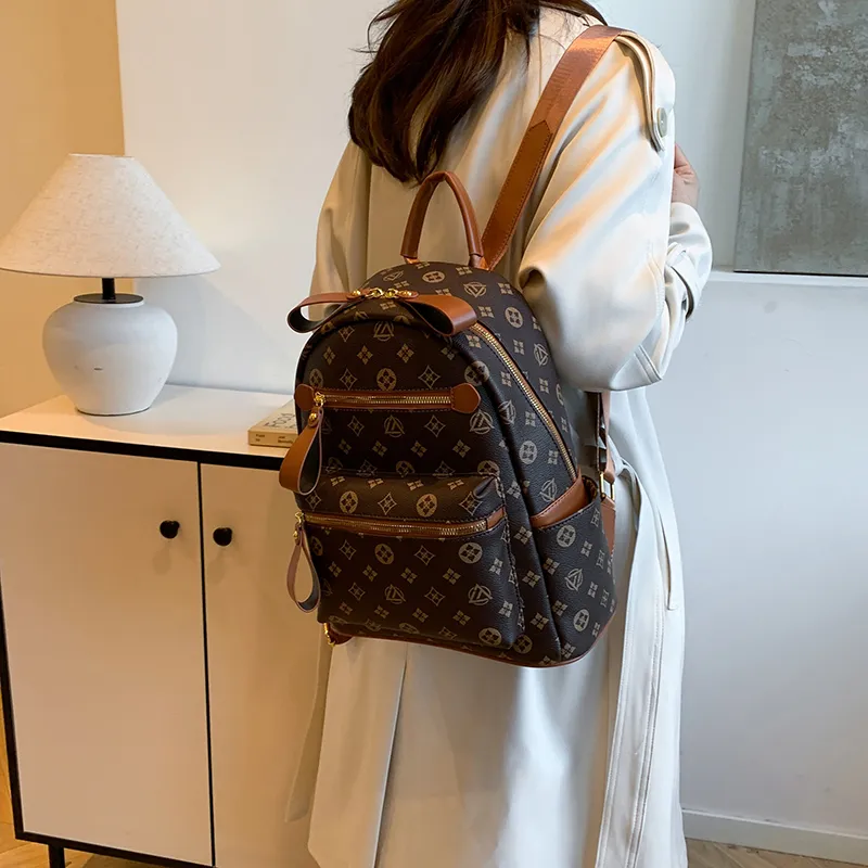 YUANTUZHE PU Backpack Regular Women's Multicolor-9