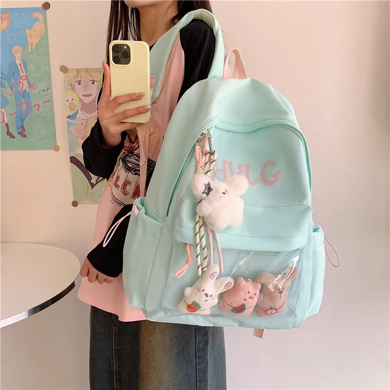 YUANTUZHE Oxford Backpack Women's Multicolor-12
