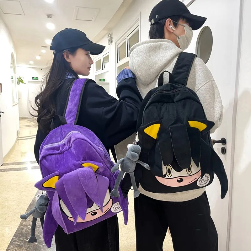 YUANTUZHE Plush Backpack Unisex Multicolor-9