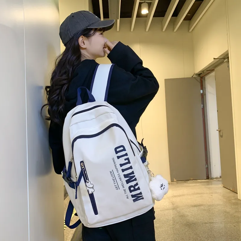 YUANTUZHE Nylon Backpack Regular Unisex Multicolor-21