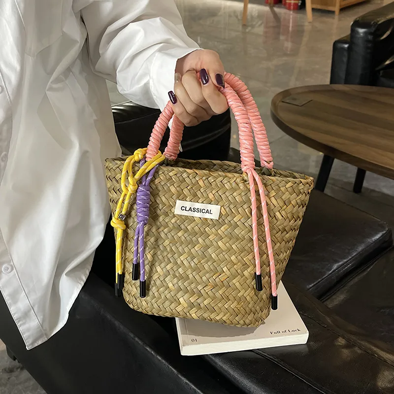 YUANTUZHE Woven Handbag Women's Multicolor-4