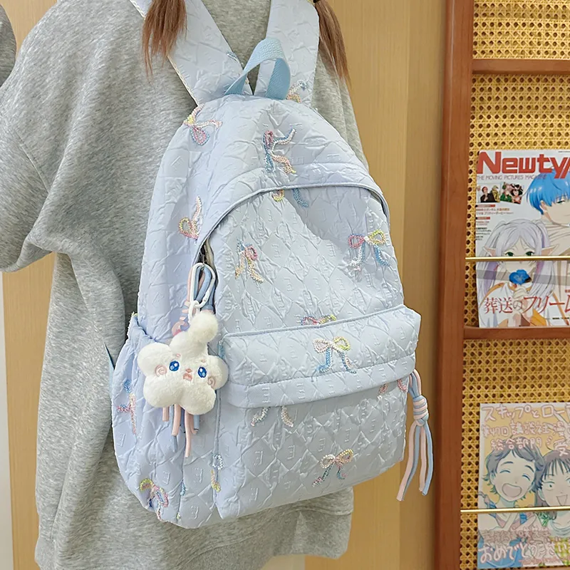 YUANTUZHE Nylon Backpack Women's Multicolor-11